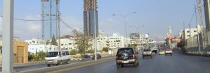 منطقة الدوار السابع في محافظة عمان