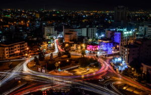منطقة الدوار الثالث في محافظة عمان