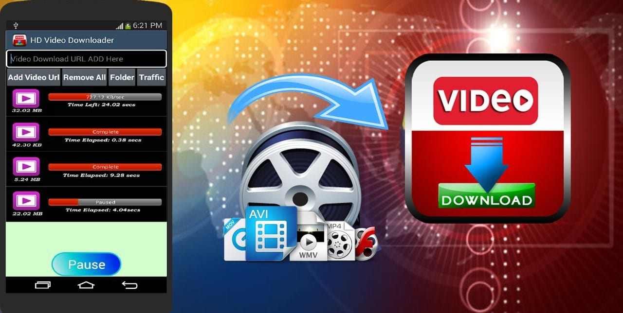 أفضل برامج تنزيل للفيديوهات 1 أفضل برامج تنزيل للفيديوهات