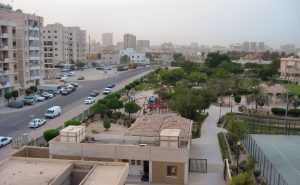 منطقة الصباحية في مدينة الأحمدي