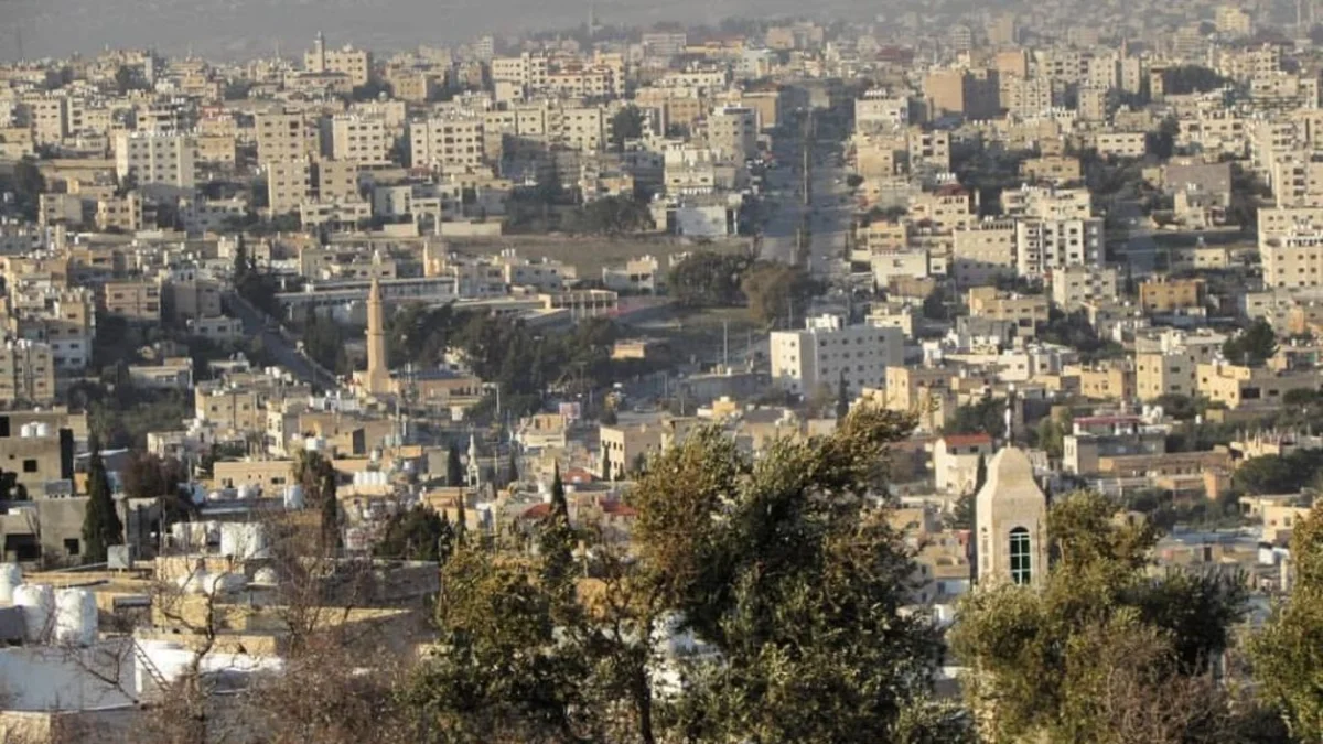 منطقة مستشفى إيدون العسكري في محافظة إربد