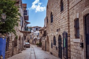مدينة صفد في فلسطين