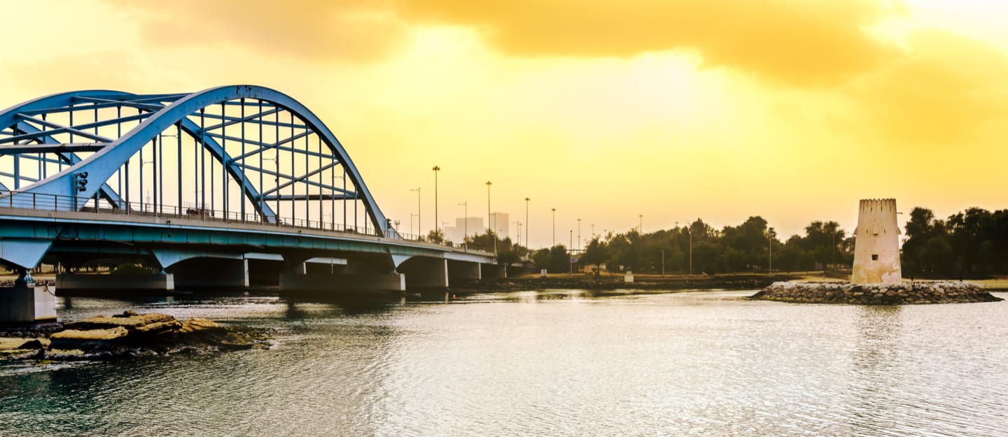 منطقة بين الجسرين في أبوظبي 1 منطقة بين الجسرين في أبوظبي