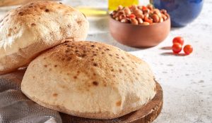 السعرات الحرارية في العيش الشامي