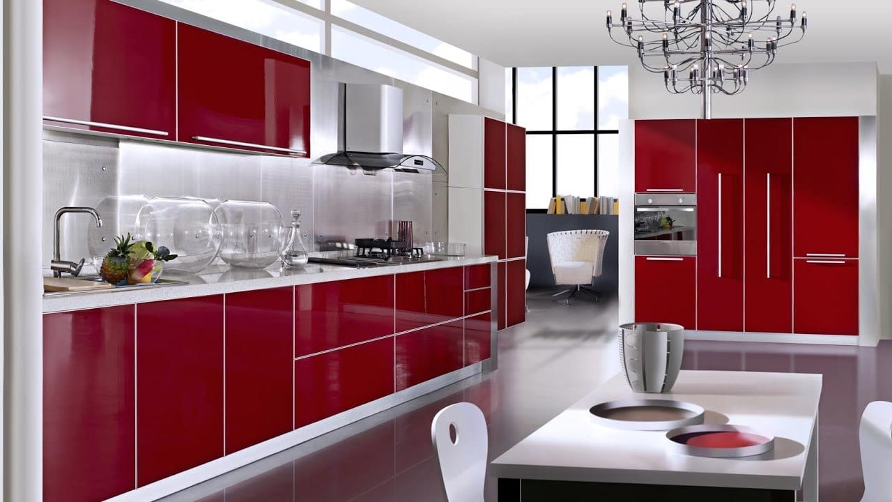 ميزات وعيوب مطابخ الأكريليك 1 ميزات وعيوب مطابخ الأكريليك