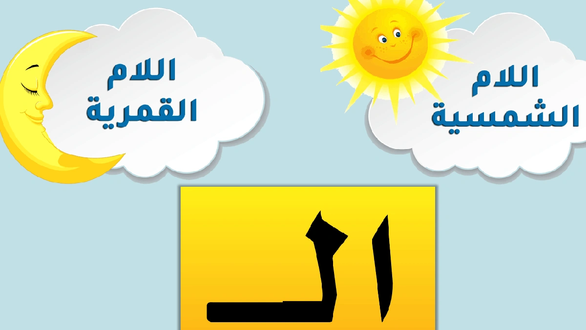 دليلك الشامل عن حروف اللام الشمسية والقمرية 1 دليلك الشامل عن حروف اللام الشمسية والقمرية
