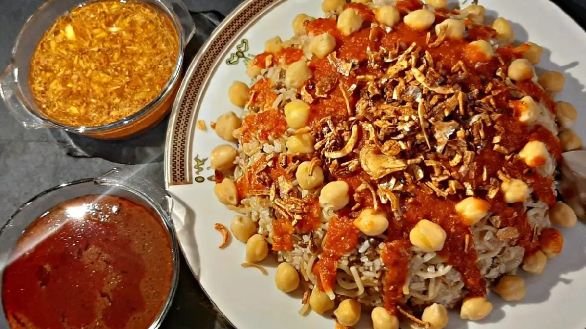 طريقة عمل الكشري المصري