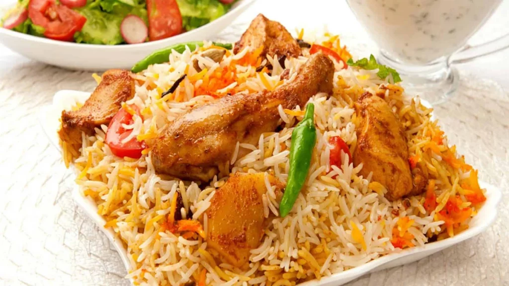 طريقة عمل البرياني الملون