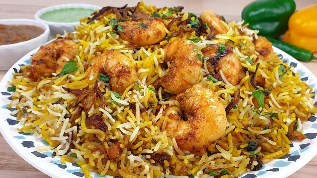 طريقة عمل البرياني بالجمبري