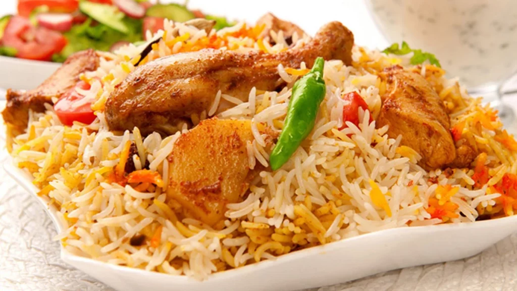 طريقة عمل البرياني بالدجاج