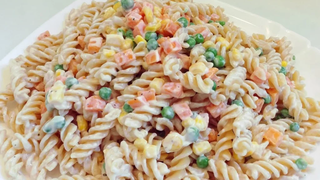 طريقة عمل سلطة المعكرونة بالمايونيز