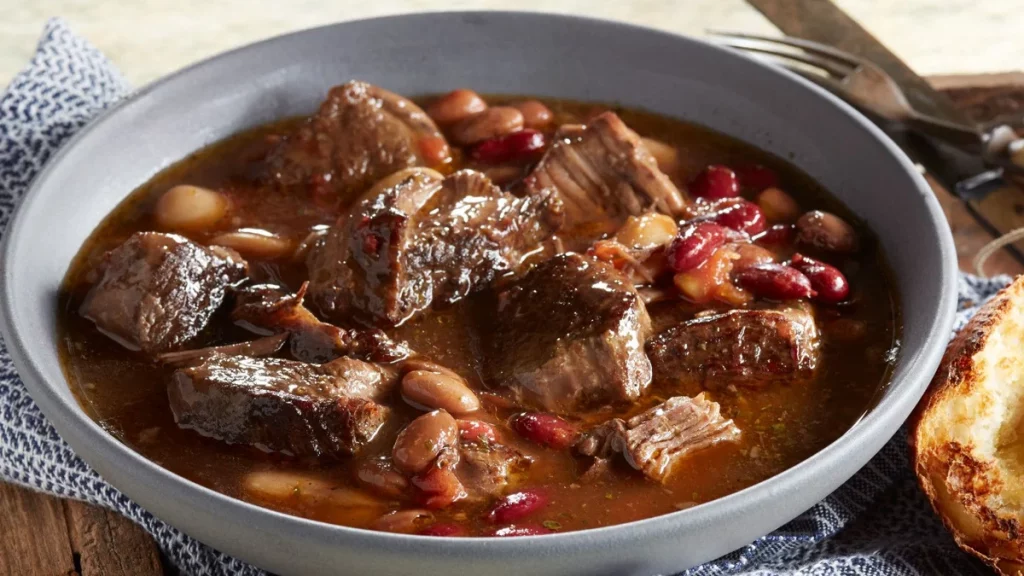 يخنة اللحم المدخن