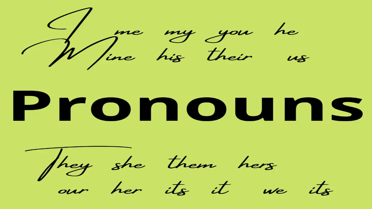 Pronouns