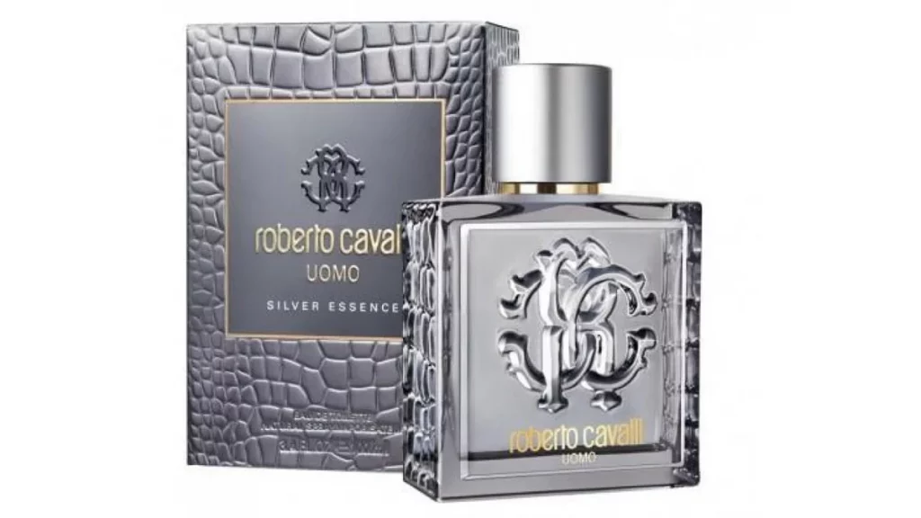دليل شامل عن عطر روبرتو كفالي 14  روبرتو كفالي اومو سيلفر ايسنس (Roberto Cavalli Uomo Silver Essence)
