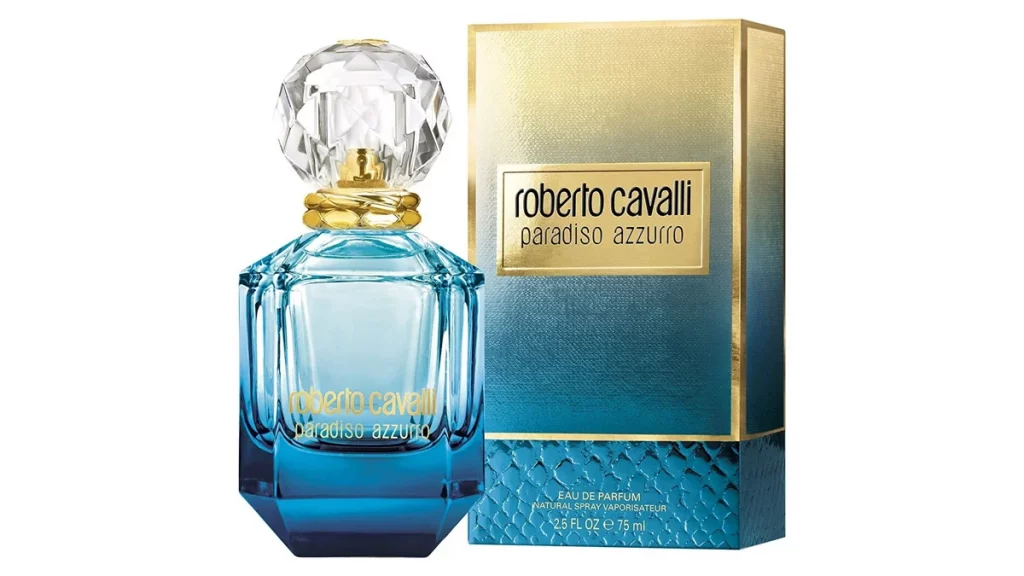 دليل شامل عن عطر روبرتو كفالي 8 روبرتو كفالي باراديسو أزارو (Paradiso Azzurro Roberto Cavalli)
