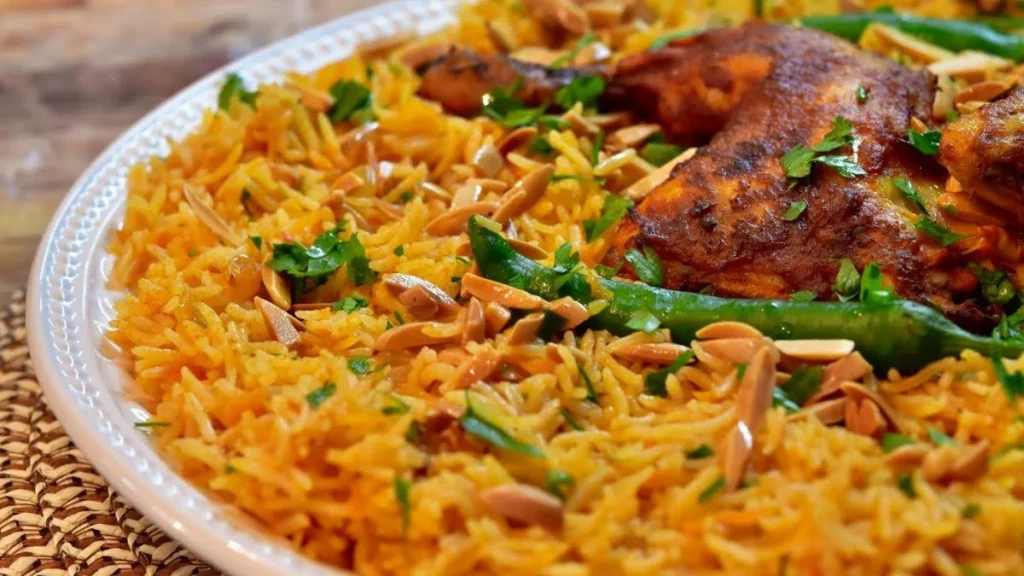 طريقة عمل أكلات رمضانية خليجية 5 طريقة عمل أرز بخاري