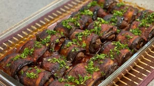 طريقة عمل تبسي الباذنجان العراقي خطوة بخطوة