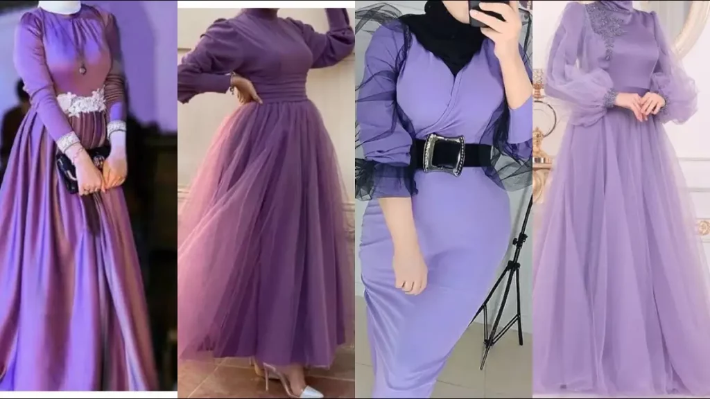 دليلك لاختيار فساتين سهرة مناسبة  18 فساتين سهرة للمحجبات شيفون