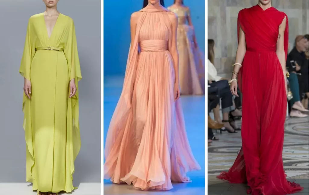 دليلك لاختيار فساتين سهرة مناسبة  13 فساتين سهرة شيفون