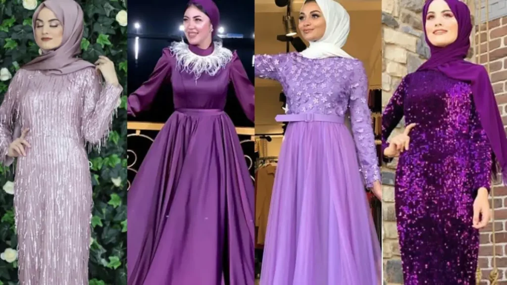 دليلك لاختيار فساتين سهرة مناسبة  17 موديلات فساتين سهرة تخفي البطن للمحجبات