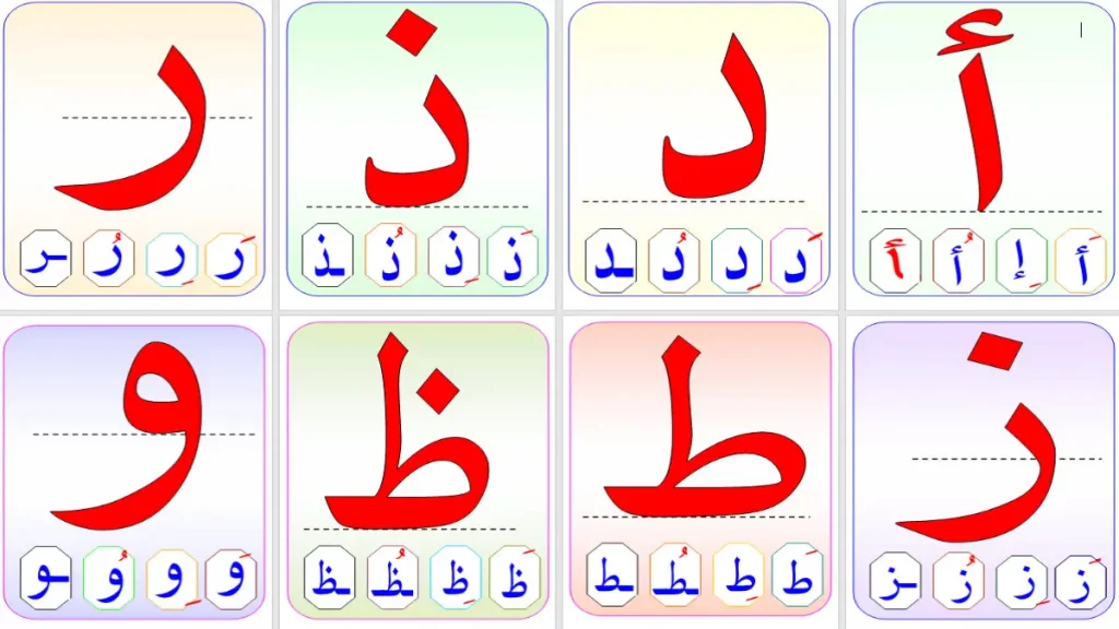كيفية تعليم الأطفال الحروف 2 الحروف