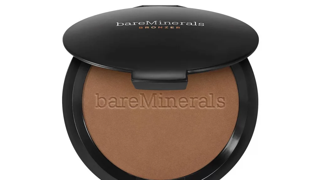 أنواع البرونزر بودرة التسمير وطريقة استخدامه 15 برونزر BAREMINERALS Clean Glow Endless Summer Bronzer