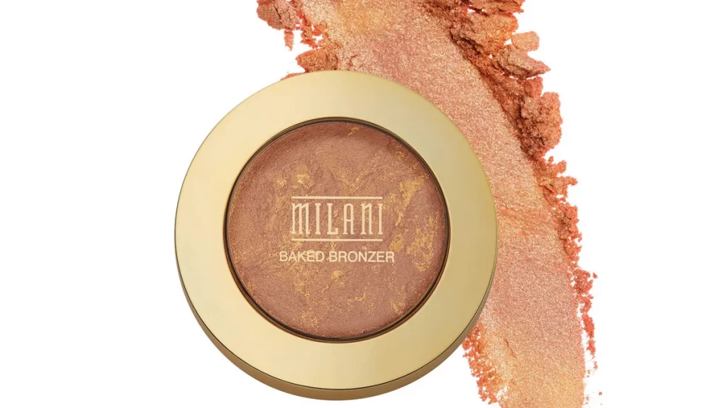 أنواع البرونزر بودرة التسمير وطريقة استخدامه 18 برونزر MILANI Baked Bronzer