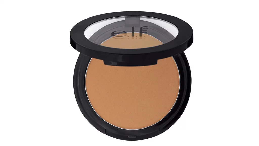 أنواع البرونزر بودرة التسمير وطريقة استخدامه 14 برونزر ايلف E.L.F Primer-Infused Bronzer