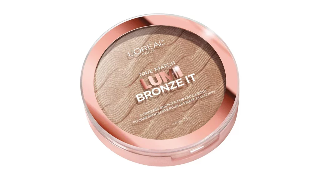 أنواع البرونزر بودرة التسمير وطريقة استخدامه 10 برونزر لوريال باريس L’ORÉAL PARIS True Match Lumi Bronze It Bronzer