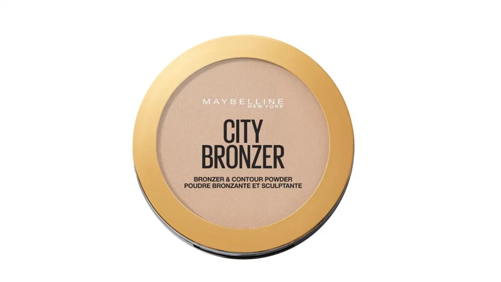 أنواع البرونزر بودرة التسمير وطريقة استخدامه 16 برونزر ميبلين MAYBELLINE City Bronzer & Contour Powder