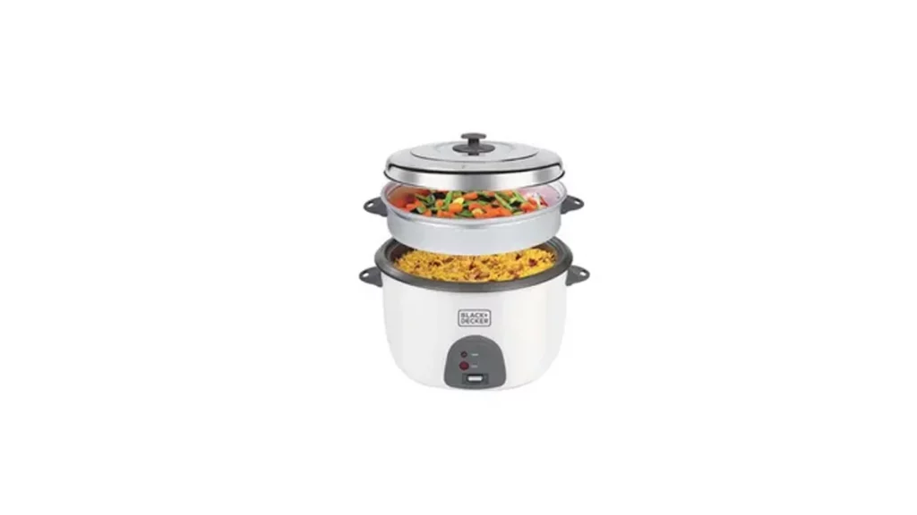 تعرف على جهاز طبخ الأرز 4 جهاز طبخ الأرز بلاك أند ديكر Black and Deckerٌ  RC4500