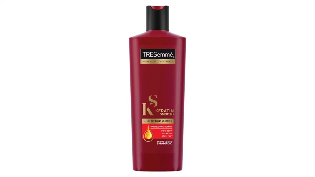 أفضل شامبو للشعر الجاف 6 شامبو تريسمي للشعر الجاف بالكيراتين TRESEMME KERATIN باللون الأبيض