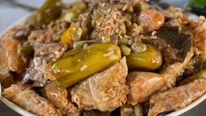 طريقة عمل دولمة بالدجاج بالخطوات