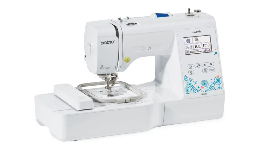 أنواع ماكينة خياطة براذر Brother 5 ماكينة التطريز المبرمجة Brother Innov-is NV-18E