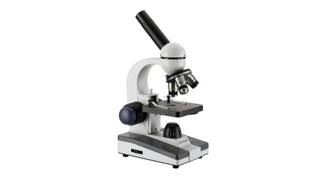 ميكروسكوب دليلك الشامل 2 ميكروسكوب AmScope M150C-I 40X-1000X