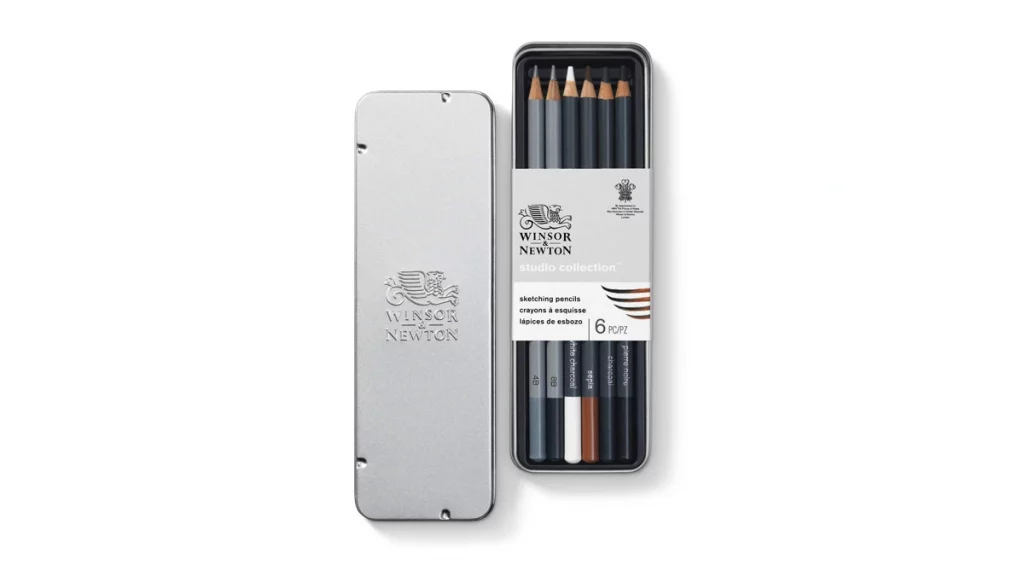 أقلام فحم دليلك الشامل 2 أقلام winsor & newton studio collection charcoal