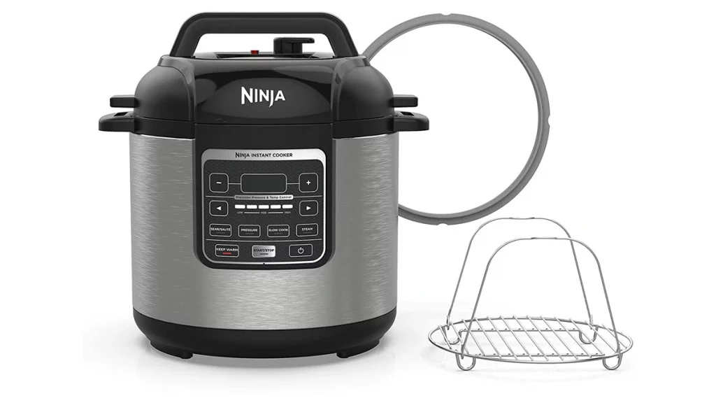 استخدامات وأنواع قدر الطنجرة الكهربائي 5 قدر الطنجرة الكهربائي الإلكتروني نينجا فودي Ninja OP301 Foodi