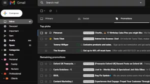 تفعيل المظهر الداكن في Gmail على الويب والتطبيق