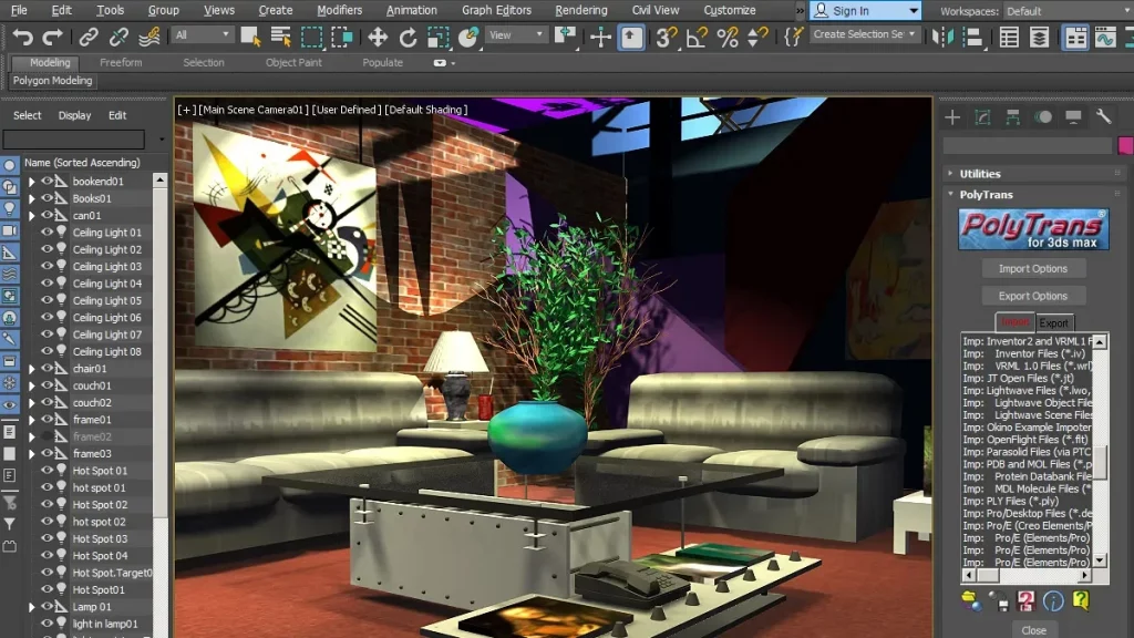 أفضل 10 برامج 3D مع مميزاتها لتصميم المنازل 9 برنامج 3DS Max