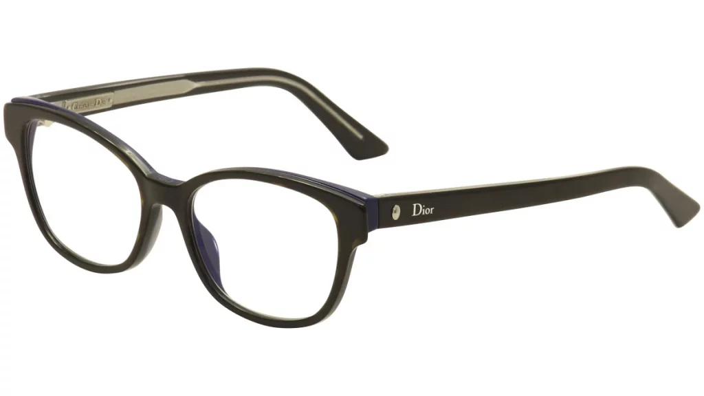 أشكال نظارات طبية للبنات والرجال لعام 2023 7 نظارات ديور نسائي طبية (Dior)