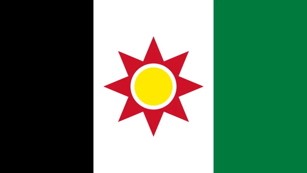 تاريخ علم العراق 3 العلم العراقي 1959 ـ 1963