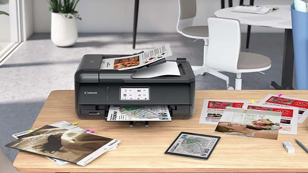 أفضل 6 أنواع طابعات في العراق لعام 2022 3  طابعة كانون Pixma TR8620
