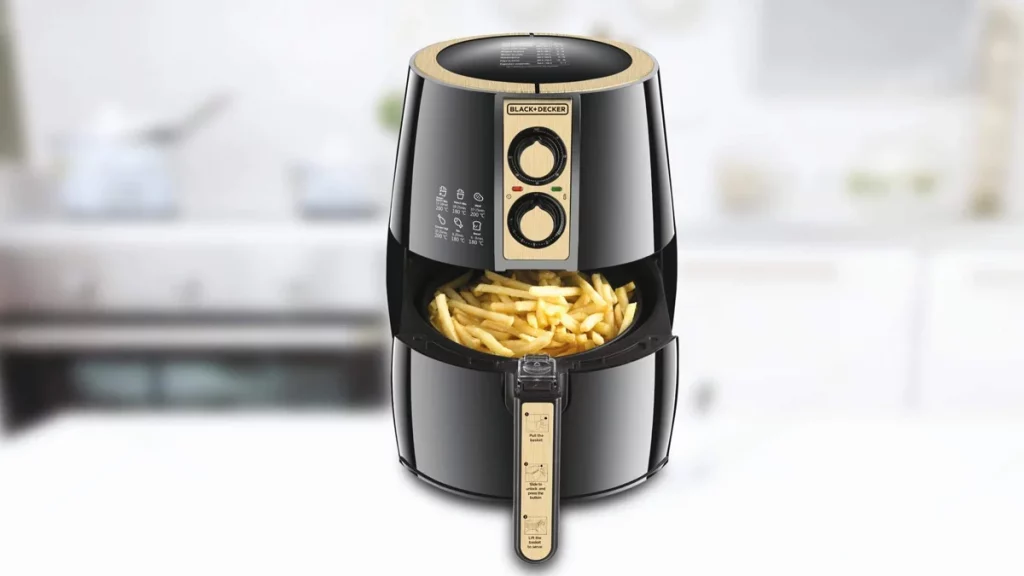 أفضل قلاية هوائية في العراق لعام 2022 5 4- قلاية بلاك أند ديكر الهوائية موديل Af200-B5