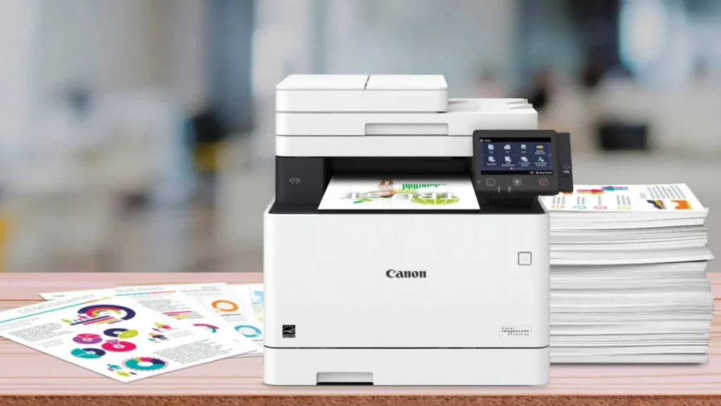 أفضل 6 أنواع طابعات في العراق لعام 2022 6  طابعة كانون ليزر ImageClass MF743Cdw