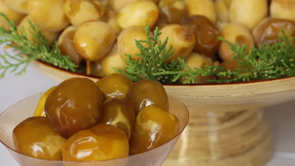 أفضل أنواع التمور في العراق 5  تمر صنف الخستاوي Khistawi Variety