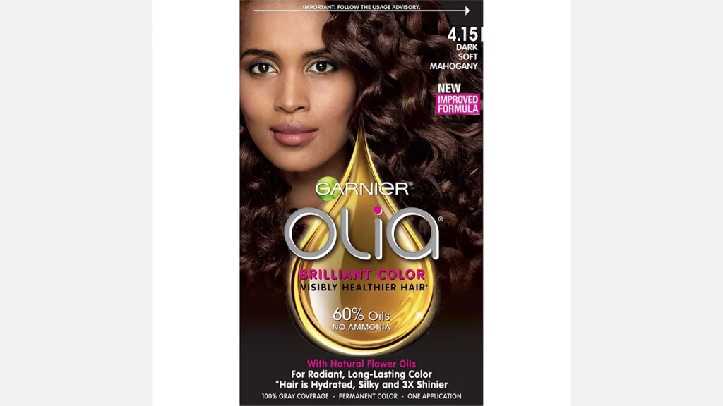 أفضل 8 أنواع صبغ الشعر في العراق 4 صبغة شعر غارنييه أوليا الخالية من الامونيا