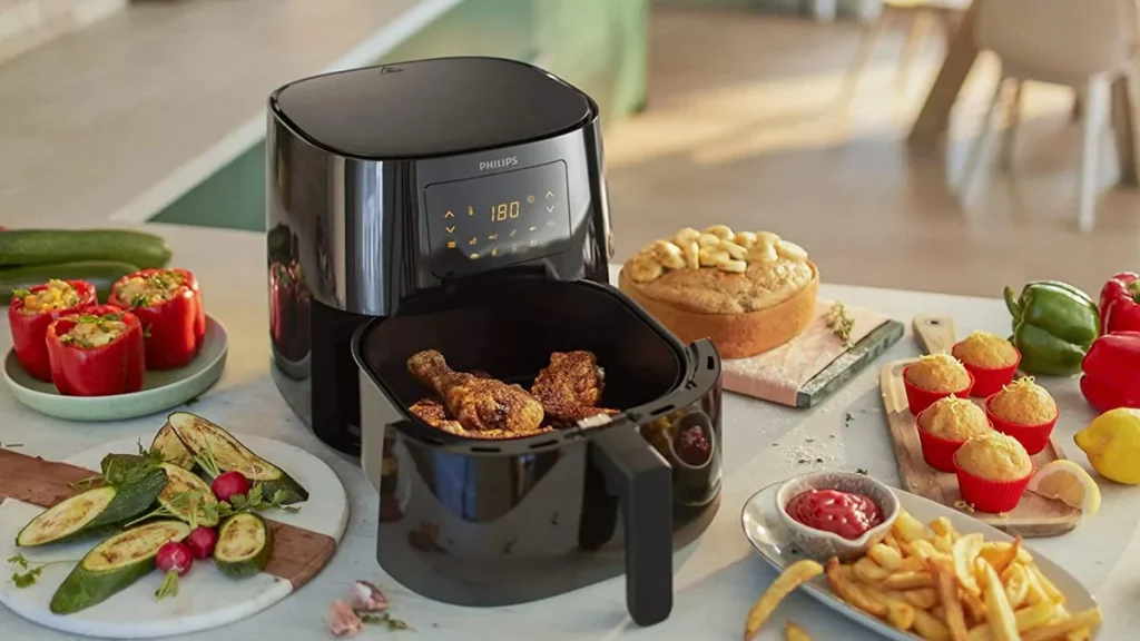 أفضل قلاية هوائية في العراق لعام 2022 6 5- قلاية فيليبس الهوائية موديل HD9860/94