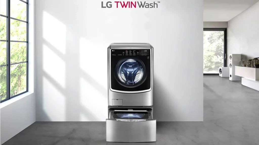 أفضل أنواع العراق الغسالات في العراق لعام 2022 8 غسالة إل جي LG TWINWASH